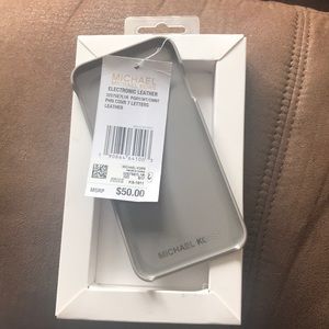 Michael Kors Electronic Leather iPhone 7/7s Cover